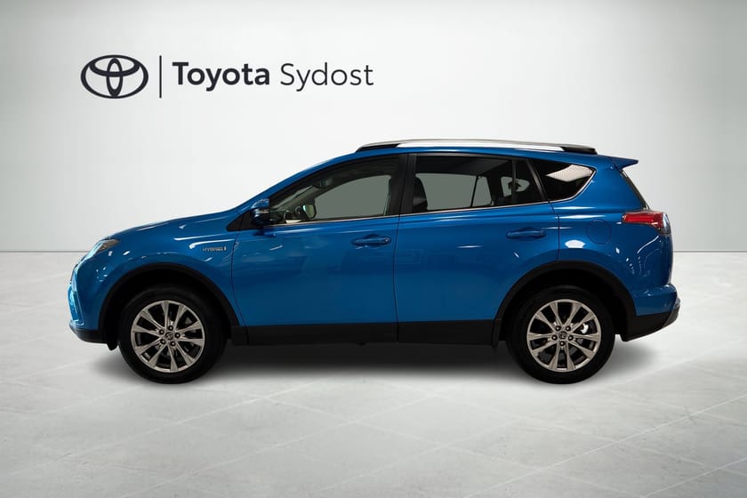 Bild 3 av Toyota RAV4 Hybrid 2,5 AWD Drag Automat Backkamera Skinn Soltak