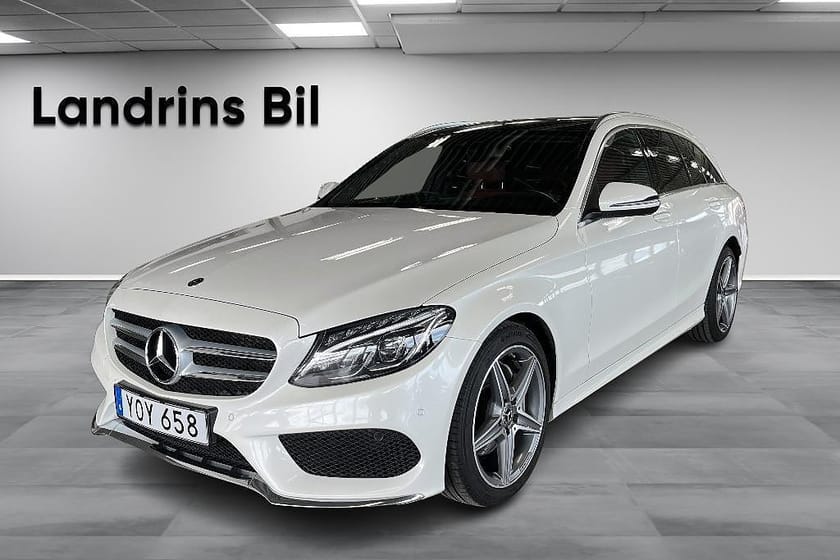 Bild 1 av Mercedes-Benz C 220 T d 4MATIC AMG Line / Drag / Pano / Värmare