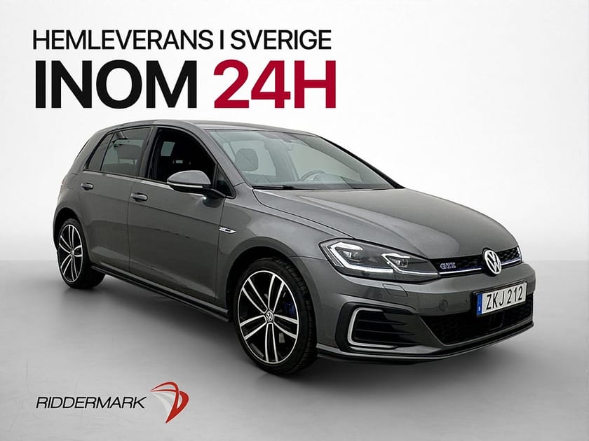 Bild 1 av Volkswagen Golf GTE 204hk Plus-Paket Läder Kamera Navi PDC