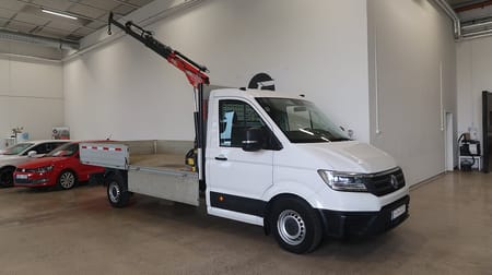 Volkswagen Crafter Chassi 35 2.0 TDI Kran Nyservad Kamremsbytt Radiostyrd