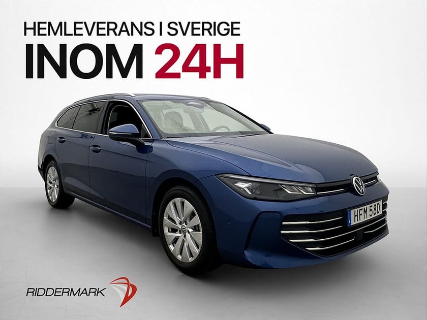 Bild 1 av Volkswagen Passat Variant eHybrid 272hk Business Kamera Drag Moms