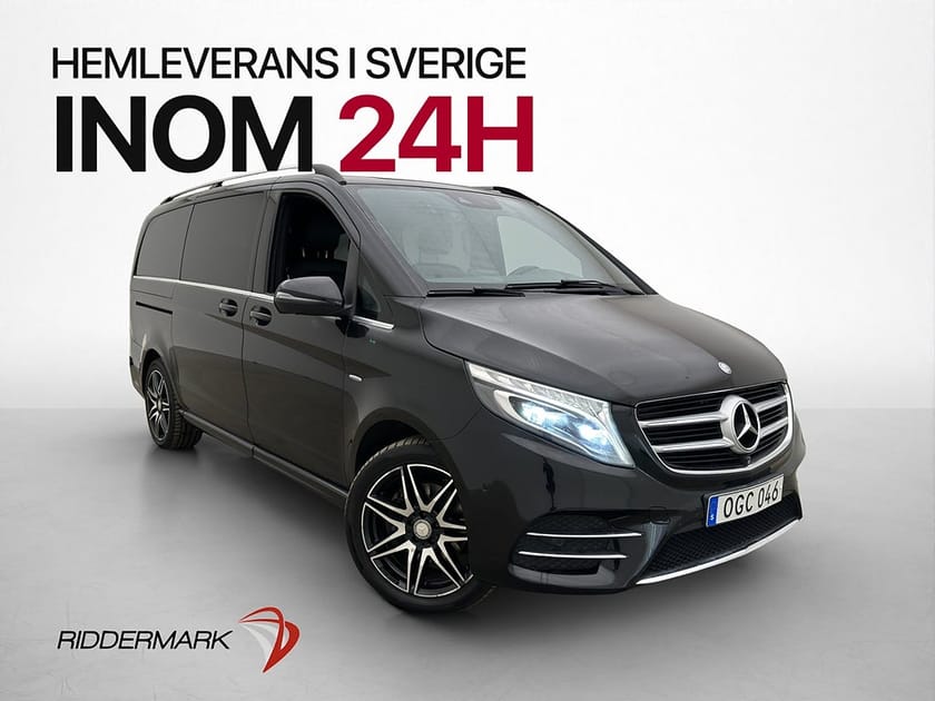 Bild 1 av Mercedes-Benz V 250d 4MATIC 3.1t 250 AMG Värm Drag 360° El-Dörr Burm