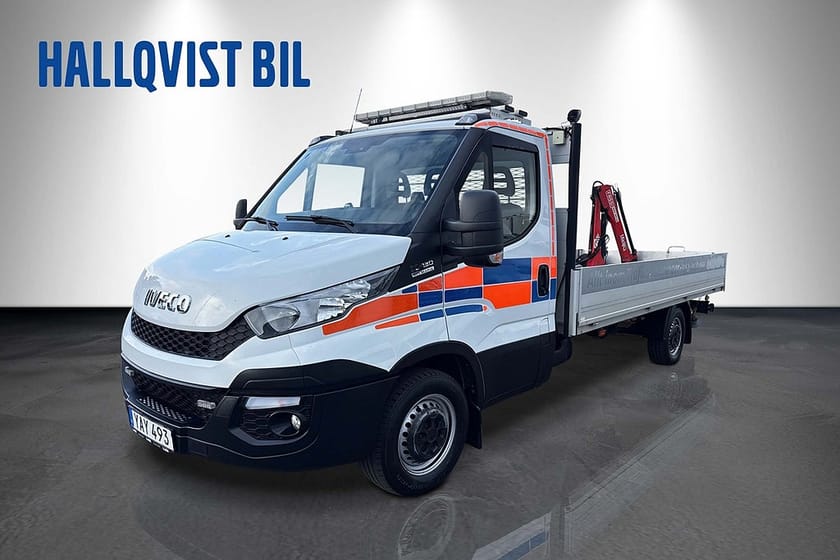 Bild 1 av Iveco Daily 35-130 Chassis Cab Chassi  Kranbil