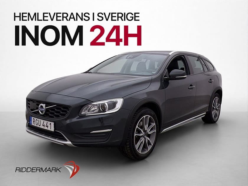 Bild 3 av Volvo V60 Cross Country D3 Summum 2 Bruk Drag Skinn Adaptiv