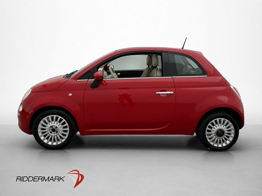Bild 4 av Fiat 500 1.2 8V 69hk Lounge Taklucka Bluetooth Ny-Kamrem