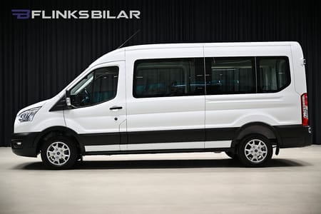Ford Transit 310 Kombi 2.0 130HK 9-Sits|Värmare|Lågmil|Leasbar
