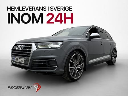Audi SQ7 V8 Q 435hk 7-Sit Luftfjädring Pano BOSE Matrix Drag