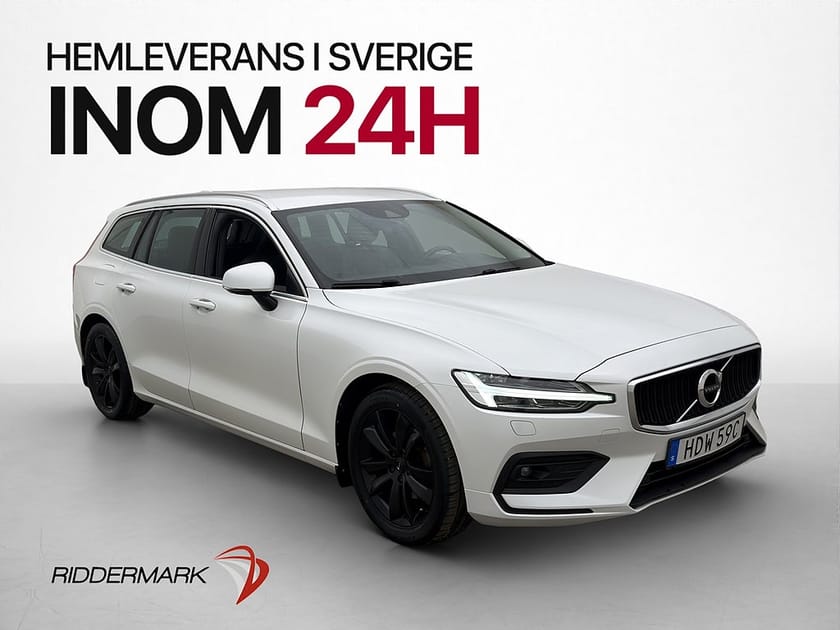 Bild 1 av Volvo V60 D4 Advanced VOC Värmare Kamera Skinnklädsel Drag