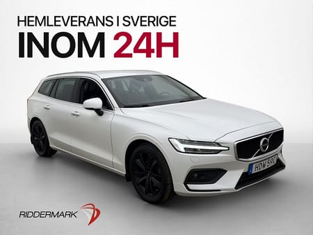 Volvo V60 D4 Advanced VOC Värmare Kamera Skinnklädsel Drag