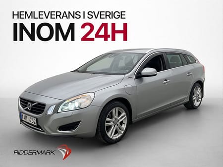 Volvo V60 D6 Plug-in AWD Summum Värmare Skinn Elstol Drag