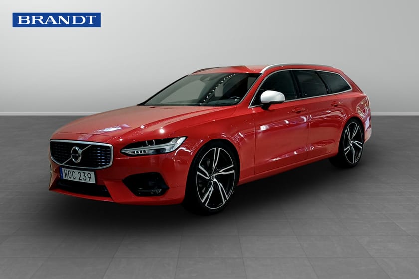 Bild 1 av Volvo V90 D5 AWD R-Design, Drag, 21" hjul, HUD, 360 kamera,