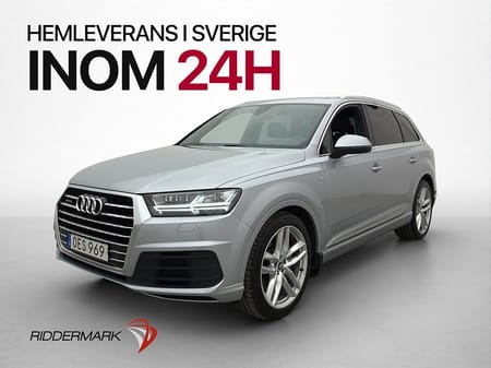 Audi Q7 3.0 TDI Q S-Line Cockpit 7-Sits Värm Luftfjäd Drag