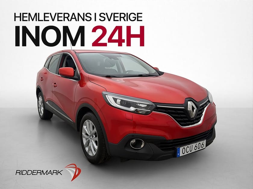Bild 1 av Renault Kadjar 1.5 dCi LIMITED 110hk Drag Navi P-Sensorer
