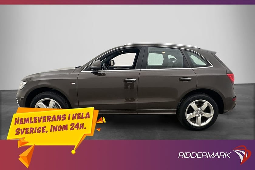 Bild 5 av Audi Q5 TDI Q 190hk S-Line Pano Drag Sensorer Farthållare