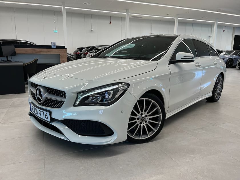 Bild 1 av Mercedes-Benz CLA 250 4MATIC Shooting Brake 7G-DCT AMG Line TAKLUCKA DRAG