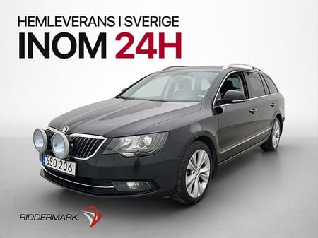 Škoda Superb Kombi Skoda 2.0 TDI 4x4 Elegance Värmare Dragkrok
