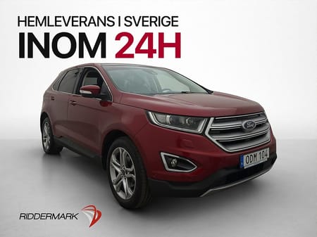 Ford Edge 2.0 Bi-Turbo AWD 210hk Titanium Pano Värmare Drag