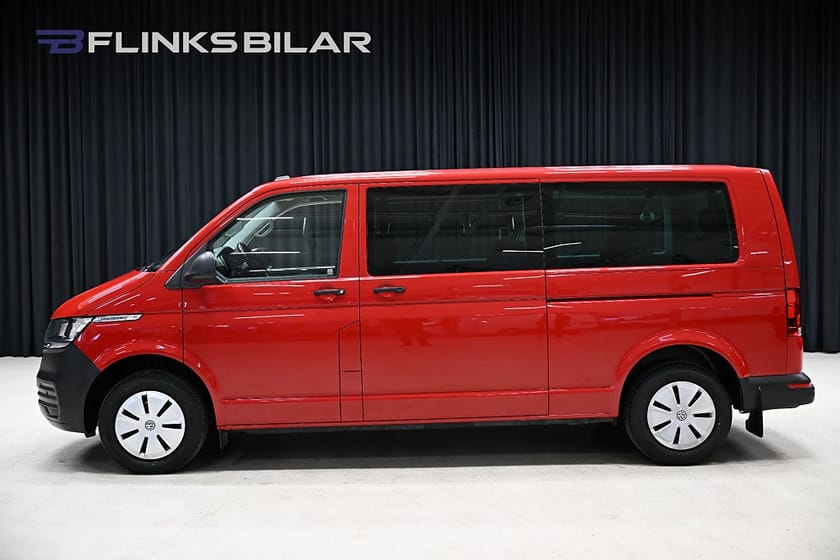 Bild 1 av Volkswagen Caravelle DSG 150HK L2 9-Sits|Drag|Värmare|Dubbeldörr|Moms|SeUtr!