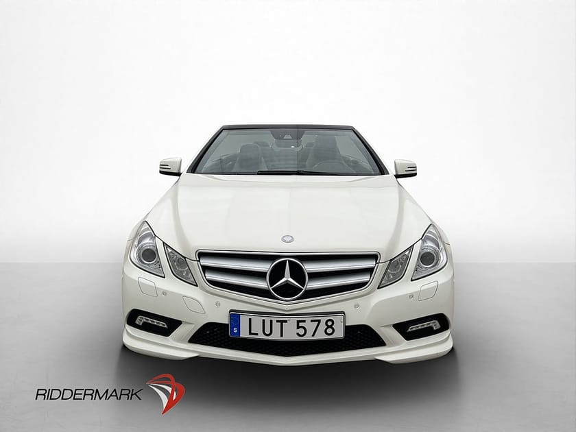Bild 2 av Mercedes-Benz E 200 Cabriolet CGI BE E200 AMG Läder Sportavgas Kamera