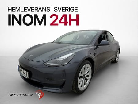 Tesla Model 3 Long Range AWD 440hk AP Svensksåld En ägare
