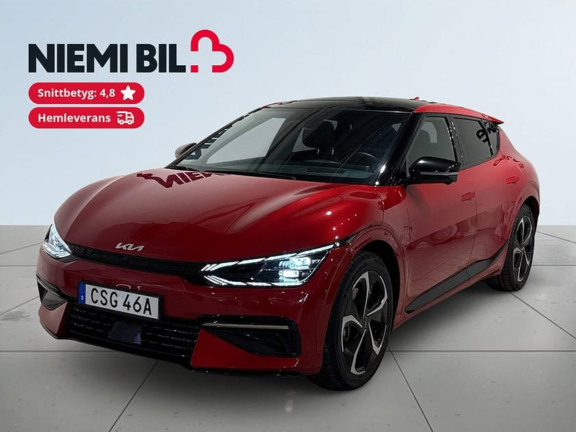 Bild 1 av Kia EV6 77.4 kWh AWD GT-Line Pano HuD 360° Meridian S/V-hjul