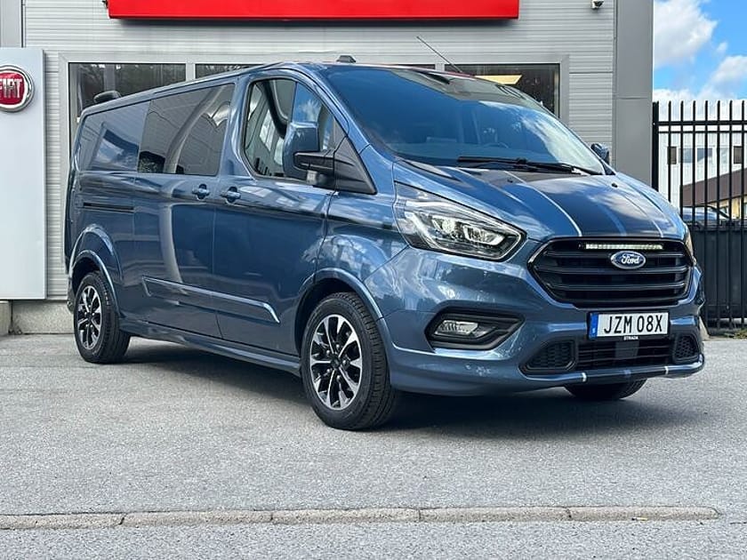 Bild 2 av Ford Transit Custom 290 Sport CREW VAN 2.0 185 HK | 5 SITS |SN INREDNING