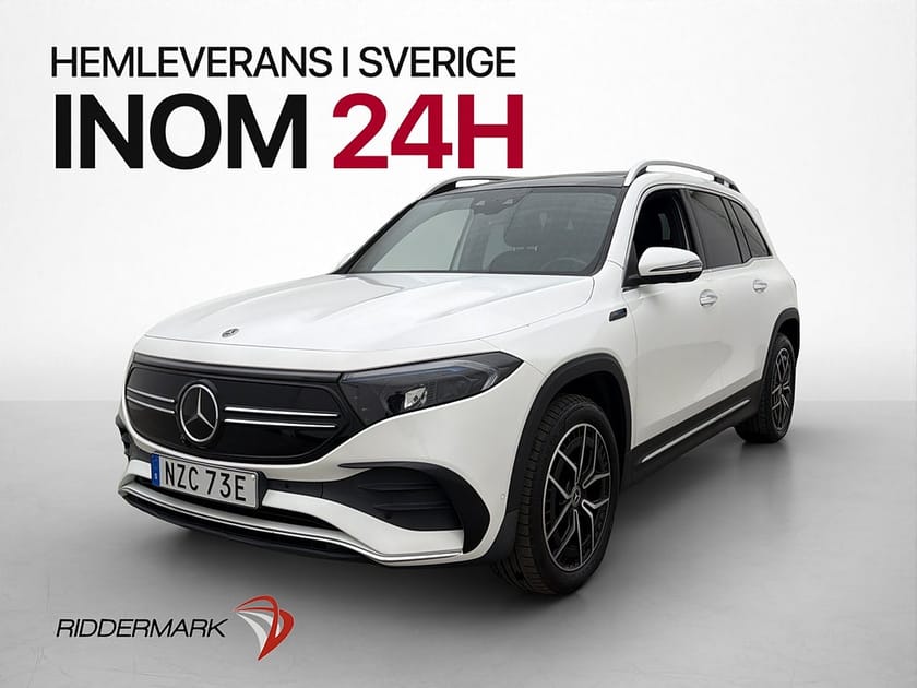 Bild 1 av Mercedes-Benz EQB 350 4MATIC 4M AMG 7-Sits Pano 360° HUD Värmare