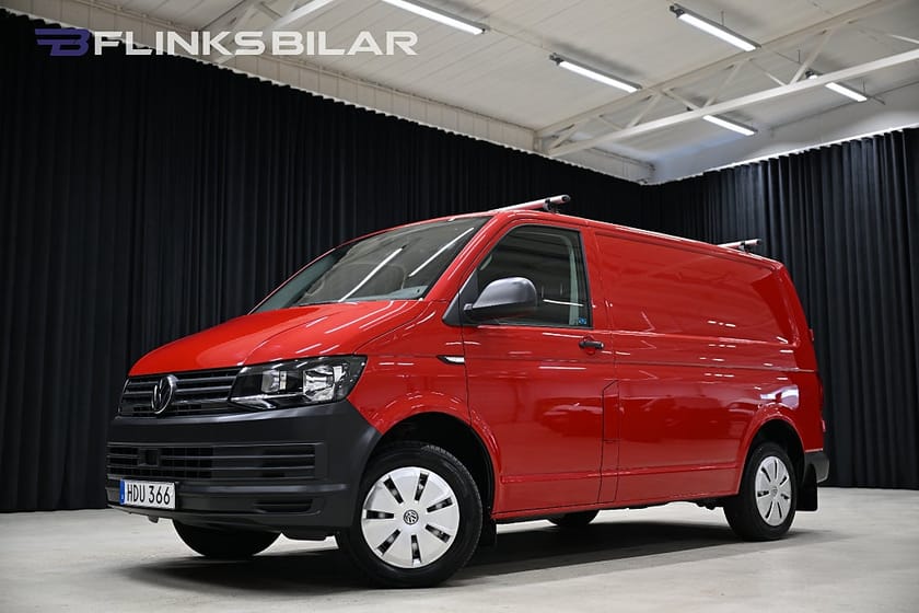 Bild 1 av Volkswagen Transporter 102HK V-Inredd|Modul-System|Drag|Värmare|PDC|EnÄgare