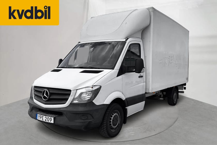 Bild 1 av Mercedes-Benz Sprinter 316 BlueTEC Chassi Cab CDI Volymskåp (163hk) Bakgavellyft