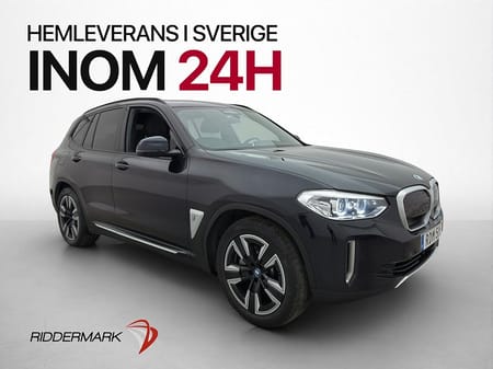 BMW iX3 286hk Charged Panorama Bluetooth Elstol Läder MOMS