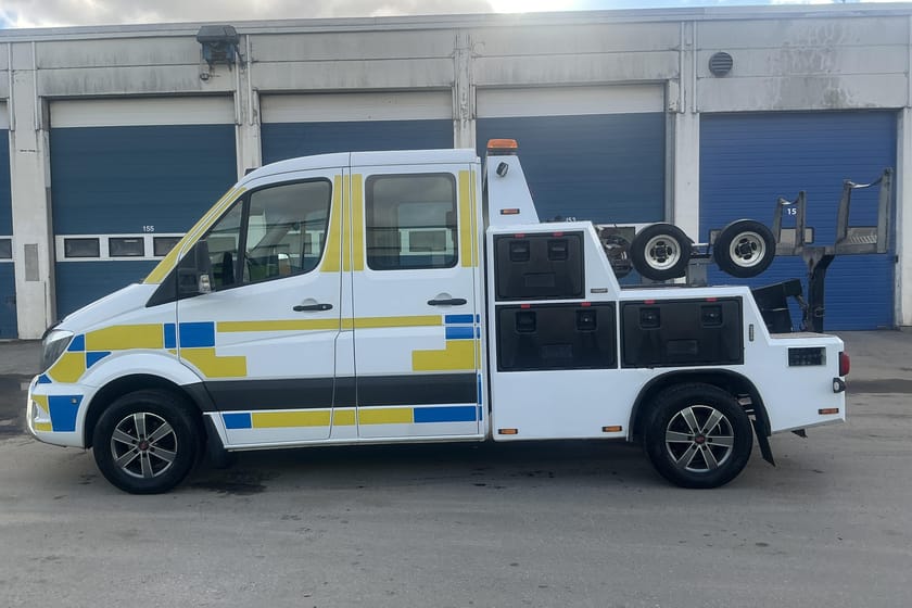 Bild 2 av Mercedes-Benz Sprinter 316 BlueTEC Chassi Crew cab