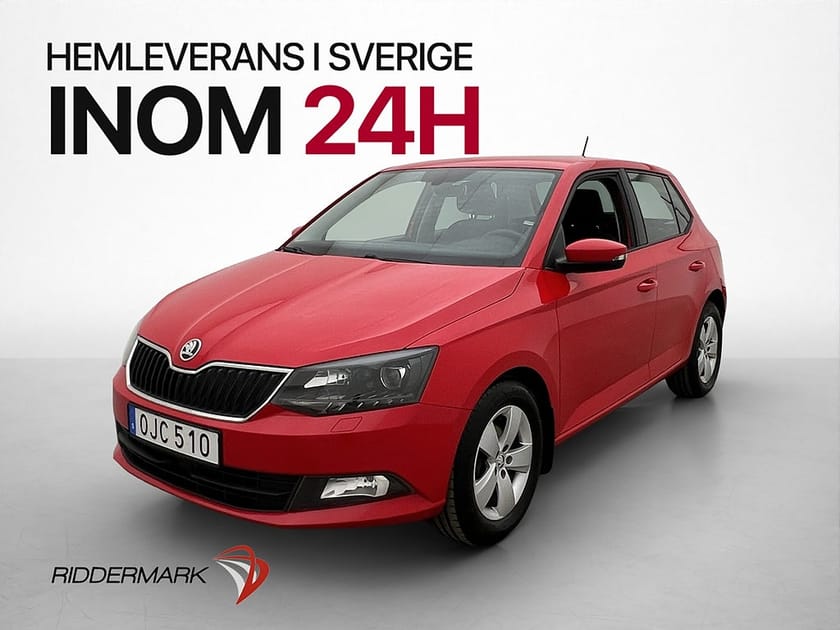 Bild 1 av Škoda Fabia Skoda TDI 90hk Style Sensorer CarPlay Farthållare