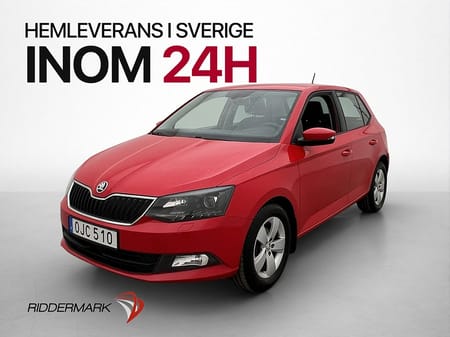 Škoda Fabia Skoda TDI 90hk Style Sensorer CarPlay Farthållare