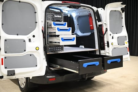 Ford Transit Connect 230 LWB 100HK L2|Servicebil|V-Inredd|Dubbelgolv|SeUtr!!
