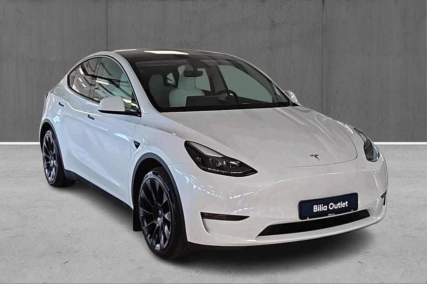 Bilde 3 av Tesla Model Y Long Range AWD LR 514HK Premium Hvitt skinn, H.feste, Autopilot