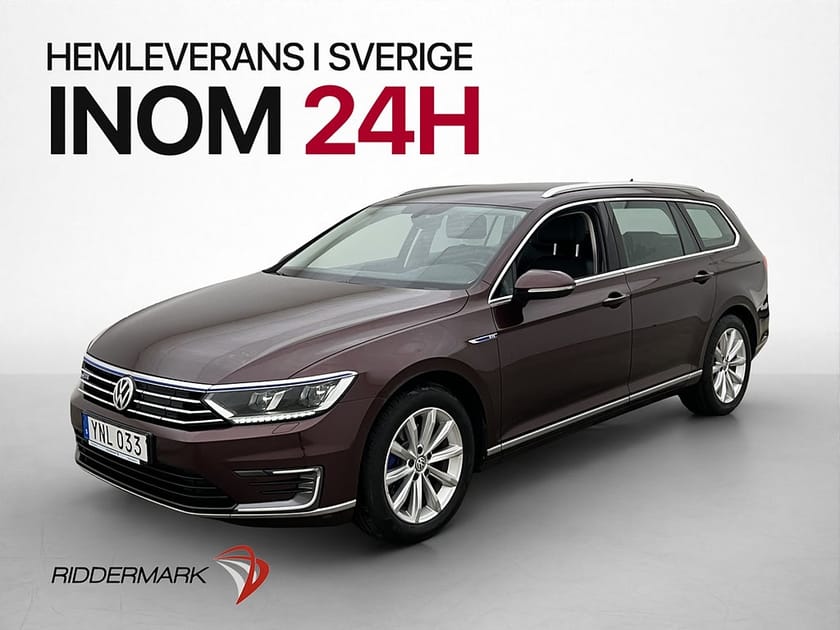 Bild 3 av Volkswagen Passat Variant GTE 1.4 TSI Kamera Skinn Navi Carplay