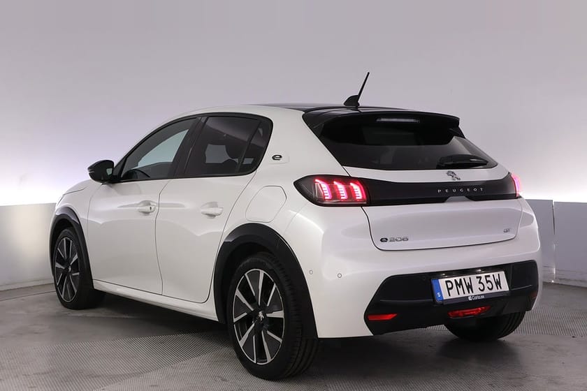Bild 4 av Peugeot e-208 GT Pack Adap.Fart Navi Värmepump Kamera
