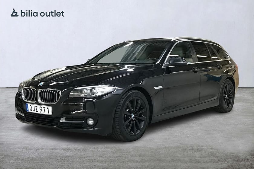Bild 1 av BMW 520d Touring Steptronic Sport 190hk Rattvärm Läder P-sensor