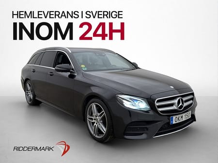Mercedes-Benz E 220 T d 194hk AMG Wide D-Värm HUD 360° Drag