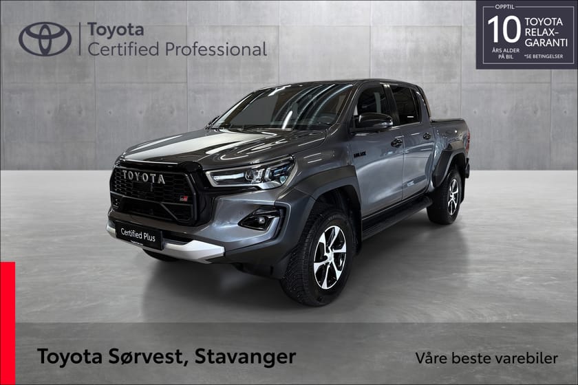 Bilde 1 av Toyota Hilux Dobbelcab D-Cab 2.8 Diesel D-4D Automat 6 gir 4x4 GR SPORT ll
