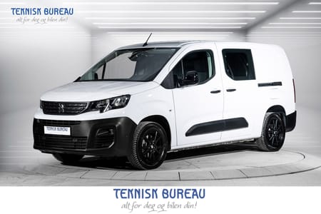 Peugeot Partner 1,5d 130 HK L2 Aut. Webasto, R. Kamera, H. Feste