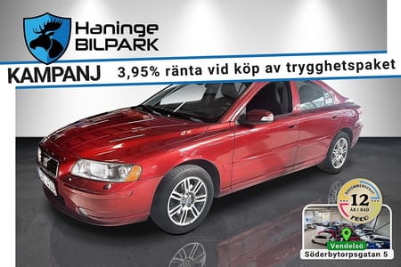 Volvo S60 2.4 Automat Läder Xenon Lågmilare/SUPERDEAL 3,95%