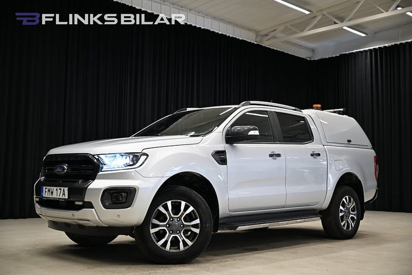 Bild 1 av Ford Ranger Dubbelhytt 213HK Automat|Wildtrack|Kåpa|Drag|Värmare