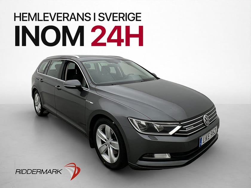 Bild 1 av Volkswagen Passat Sportscombi 1.6 TDI 120hk Kamera Adaptiv CarPlay Drag
