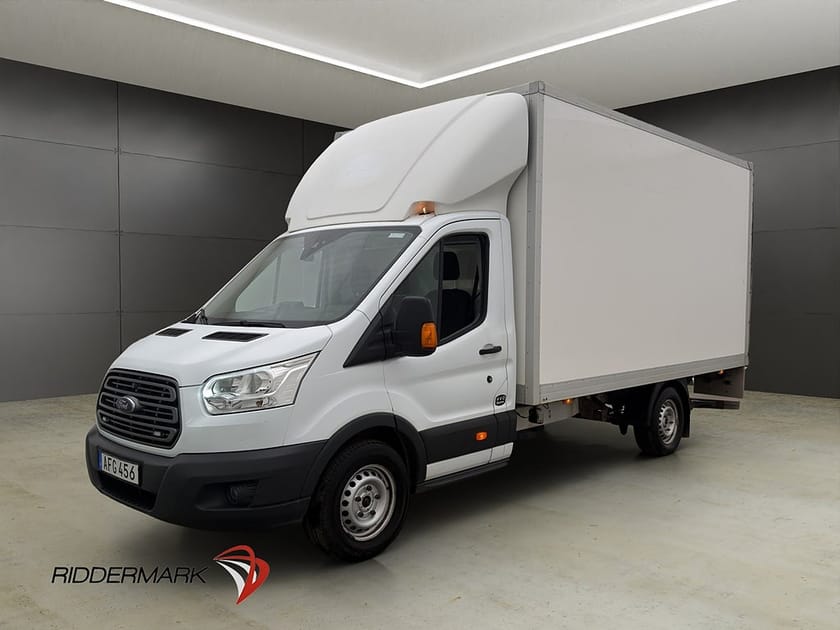 Bild 3 av Ford Transit 350 Chassi Cab BAKGAVELLYFT Värmare A/C 3-Sits Sidodörr Moms