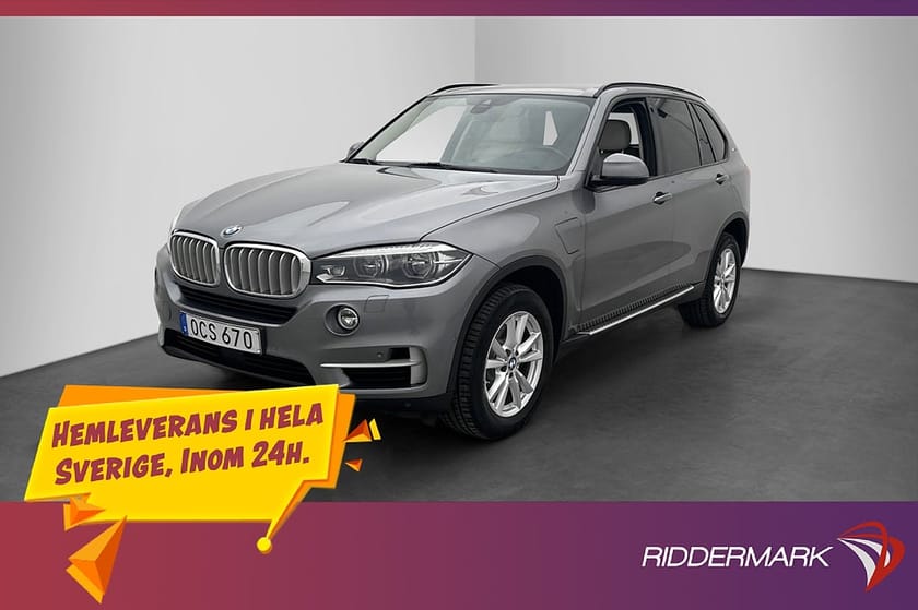 Bild 1 av BMW X5 xDrive40e Dragkrok Kamera H/K Skinn Adaptiv Navi