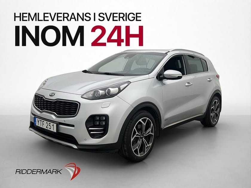 Bild 3 av Kia Sportage 1.6 T-GDI AWD GT-Line JBL Kamera Navi Skinn