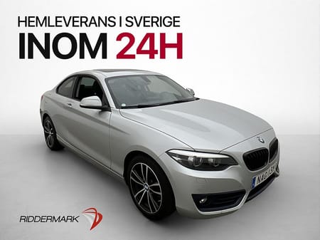 BMW 220d xDrive Coupé 220 190hk Sportline Taklucka Värm Kamera
