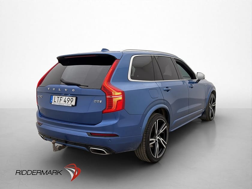 Bild 5 av Volvo XC90 D5 AWD 235hk R-Design 7 sits B&W Pano 360° HUD
