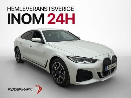 BMW i4 eDrive40 Gran Coupé M Sport 360° Dragkrok MOMS